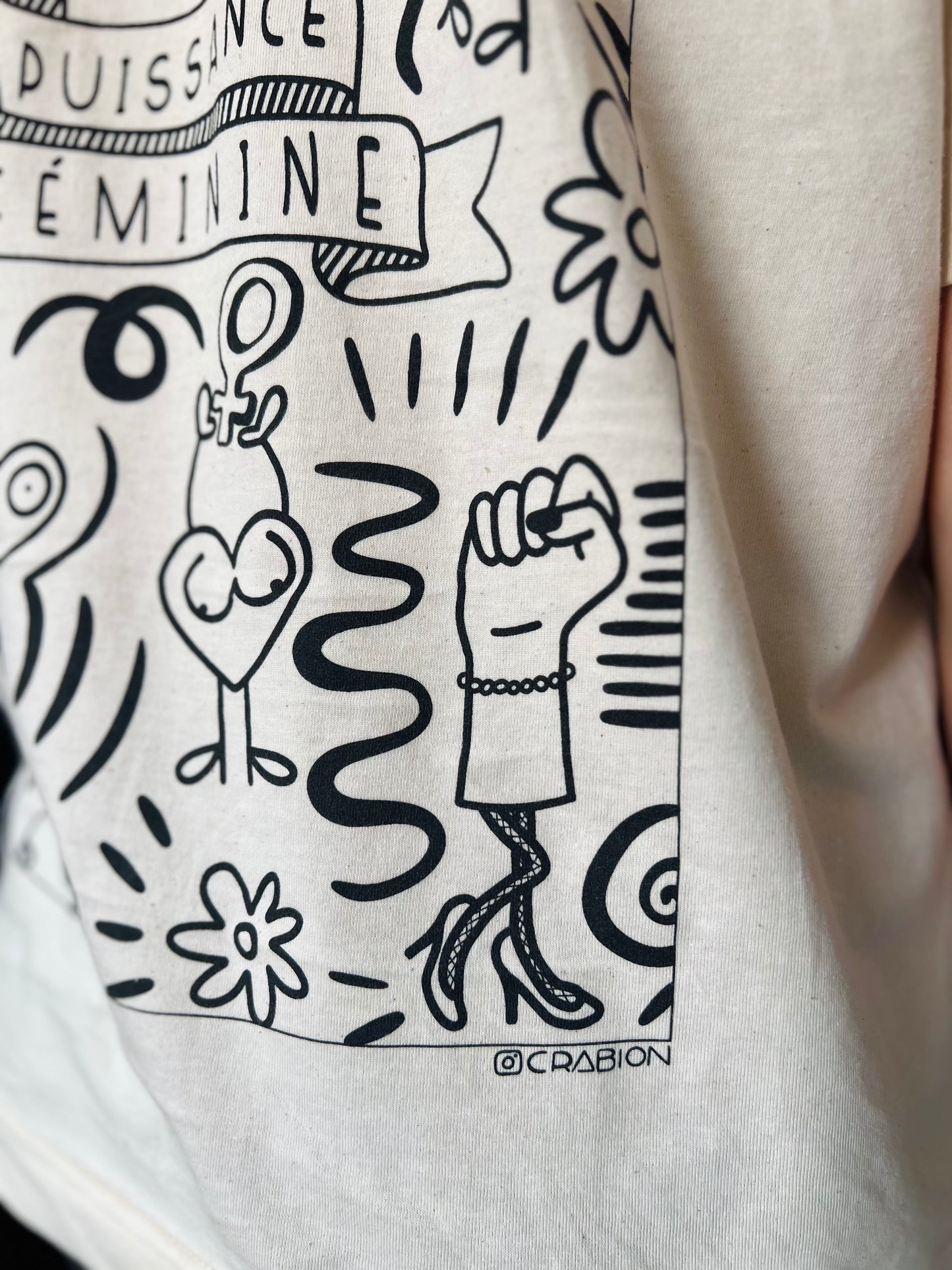 T-shirt « Puissance Féminine »