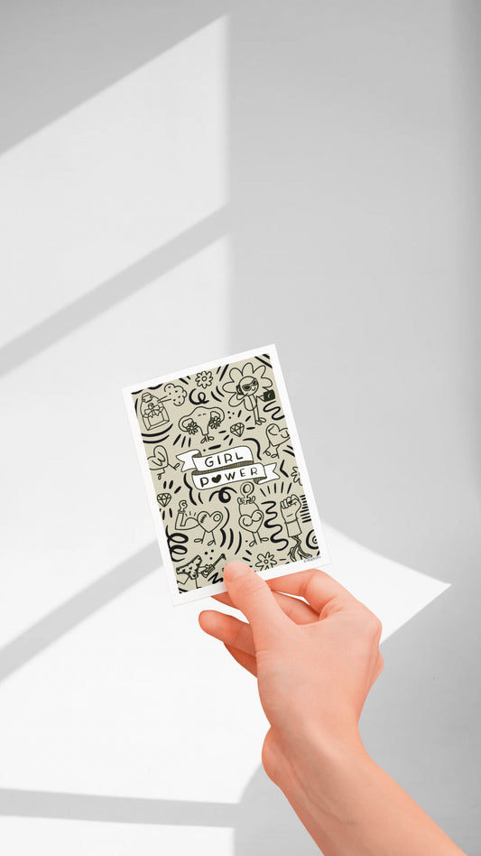 Lot de 4 cartes A6